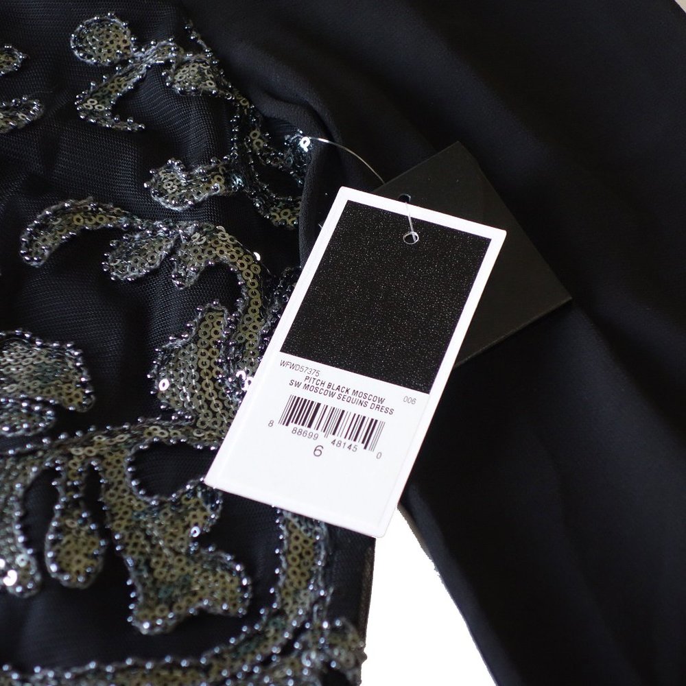 NWT Juicy Couture Beaded Sequin Dress Size 6 - Picture 5 of 8